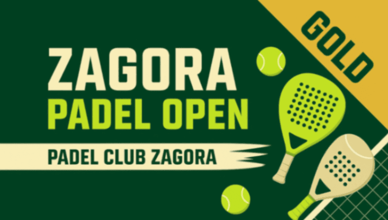 ZAGORA Padel Open Gold banner