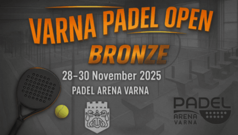 Varna Padel Open BRONZE banner