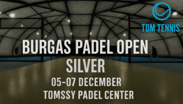 Burgas Padel Open SILVER banner