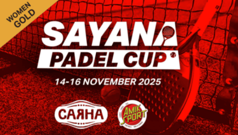 SAYANA Padel Cup Women GOLD banner